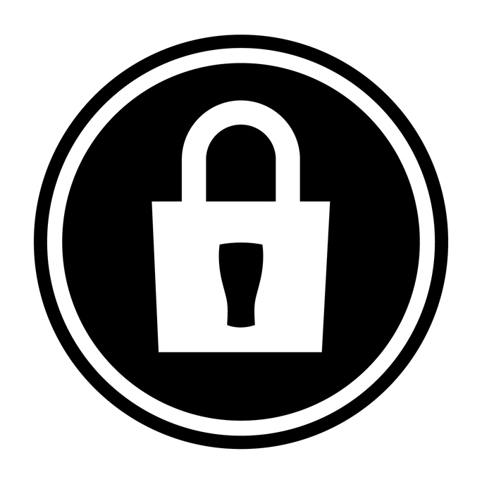 Prison City Lockdown Brown beer Label Full Size