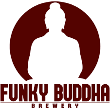 Funky Buddha French Oak Hop Gun IPA beer Label Full Size