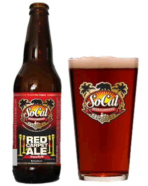SoCal Red Carpet Ale beer Label Full Size