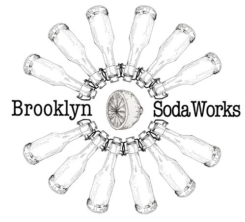 Brooklyn Soda Works Apple Ginger beer Label Full Size