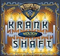 Metropolitan Krankshaft w/ Coriander beer Label Full Size