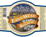 Sam Adams East West Kolsch beer