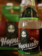 Hopwater Lime beer Label Full Size