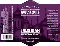 Berkshire Russian Raspberry Imperial Stout beer Label Full Size