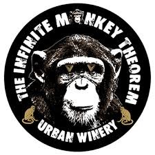 Infinite Monkey Theorem Dry Hoped Cider beer Label Full Size