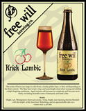 Free Will Kriek Lambic 2015 beer