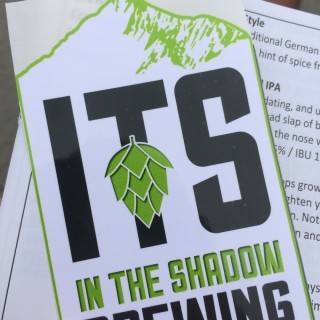 In the Shadow Pumpkin beer Label Full Size
