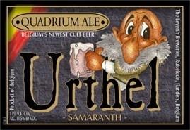 Urthel Quadrium beer Label Full Size