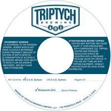 Triptych Eighty Bobs beer Label Full Size