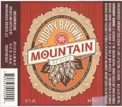 Breckenridge Mountain Series: Hoppy Brown beer Label Full Size
