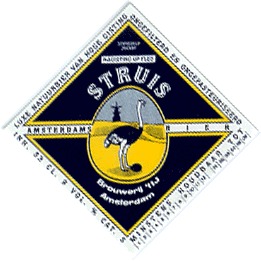 ’t IJ Struis beer Label Full Size