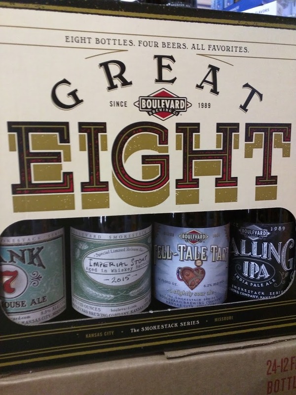 Boulevard Smokestack Series Great Eight Mix Pack beer Label Full Size