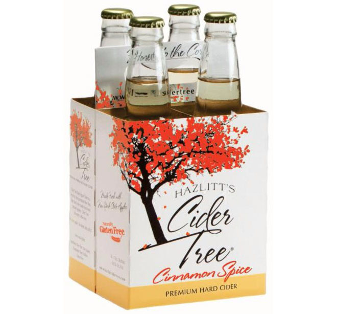 Hazlitt Cider Tree Cinnamon Spice beer Label Full Size