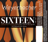 Weyerbacher Sixteen beer