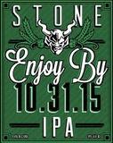 Stone Enjoy By 10.31.15 Nitro beer