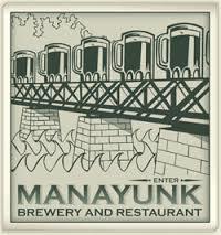 Manayunk SawTown Spiced Wafer Brown Ale beer Label Full Size