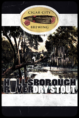 Cigar City Hillsborough River Dry Stout beer Label Full Size