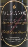 Paumanok Vineyards 2013 Cabernet Sauvignon wine