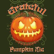 Orlando Organic Grateful Pumpkin beer Label Full Size