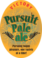 Victory Pursuit Pale Ale beer Label Full Size