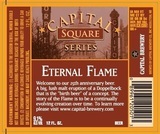 Capital Eternal Flame 2014 beer Label Full Size