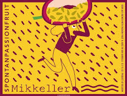Mikkeller Spontanpassionfruit beer Label Full Size