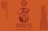 Six Ten Fall Rum Barrel Aged Pumpkin Stout beer