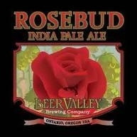 Beer Valley Rosebud IPA beer Label Full Size