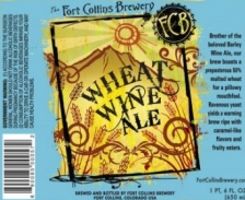 Fort Collins Wheat Wine beer Label Full Size