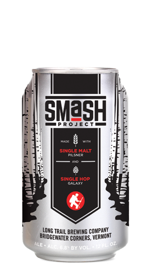 Long Trail SMaSH Project #1 beer Label Full Size