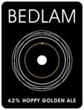 Bedlam Golden Ale beer Label Full Size