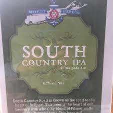 Bellport South Country beer Label Full Size