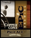 Epic Copper Cone beer