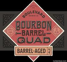 Boulevard Smokestack Series - Bourbon Barrel Quad 2015 beer Label Full Size