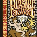 Midnight Sun Pleasure Town Nitro beer Label Full Size