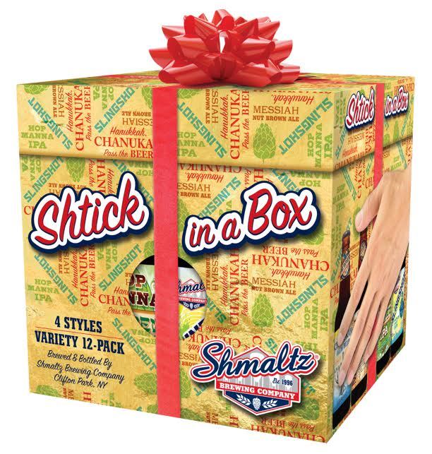 Shmaltz He'Brew Shtick in a Box Variety Pack beer Label Full Size