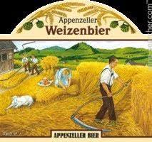 Locher Appenzeller Weizenbier beer Label Full Size