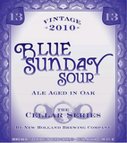 New Holland Blue Sunday Sour 2015 beer