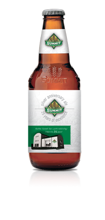 Summit Silver Anniversary Ale beer Label Full Size