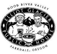 Elliot Glacier Barlow Trail Belgian Blonde beer Label Full Size