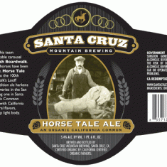 Santa Cruz Mountain Horse Tale Ale beer Label Full Size