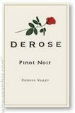Derose Pionot Noir 2011 wine