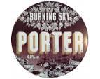 Burning Sky Porter beer Label Full Size