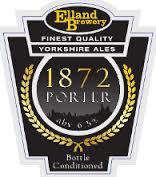 Elland 1872 Porter beer Label Full Size