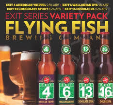 Flying Fish Exit Series Variety Pack beer Label Full Size