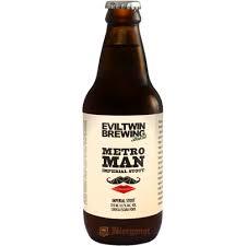 Evil Twin Metro Man beer Label Full Size