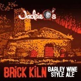 Jackie O's Bourbon Barrel Brick Kiln 2014 beer Label Full Size