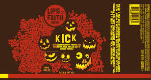 New Belgium Lips of Faith: Kick beer Label Full Size