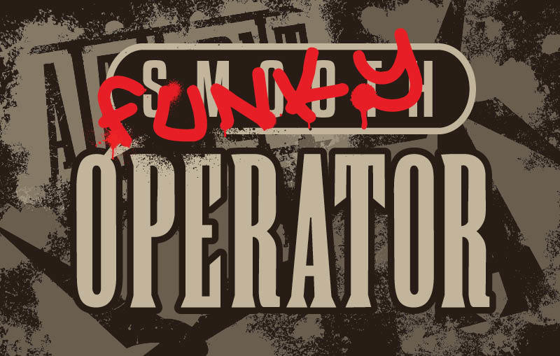 Altamont Funky Operator beer Label Full Size