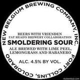 New Belgium + Fat Head's Smoldering Sour beer